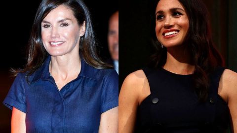 La reina Letizia y la duquesa Meghan