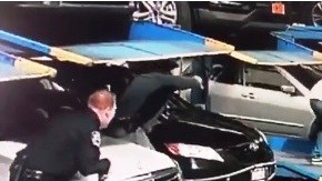 La balacera en acción