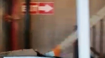 Olivia Soto en plena faena