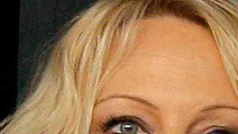 La actriz Pamela Anderson, izq., y el fundador de Wikileaks, Julian Assange, en una fotografía combinada.