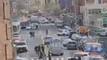 Police shot Washington Heights