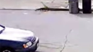 El momento del asalto al abuelo.