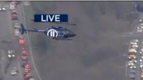 Congestión ayer en la zona tras el accidente