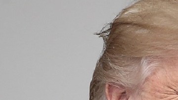 Los presidentes Trump y López Obrador.