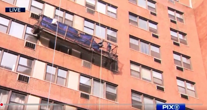 El golpe fatal sucedió en el 7mo piso