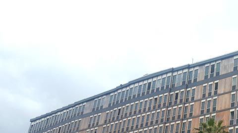 El Hotel du Lac, en la capital tunecina.
