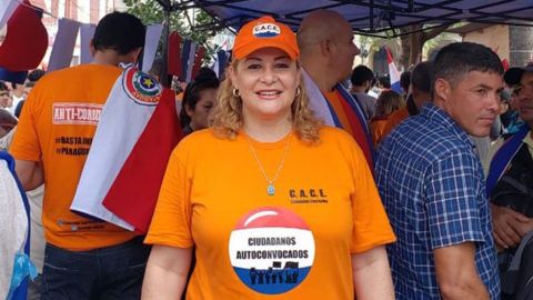 María Esther Roa es la cara visible de Ciudadanos Autoconvocados.