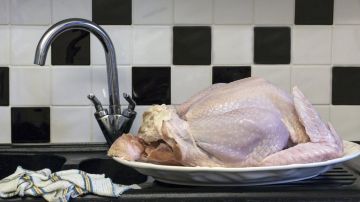 Muchas personas tienen la costumbre de lavar el pollo crudo.