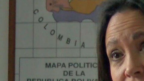 María Corina Machado defiende una intervención extranjera.