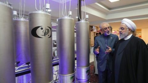 Rouhani está forzando a Europa a respaldarle.