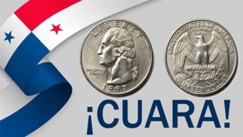 Un cambio en Panamá te lo darán en "cuaras".
