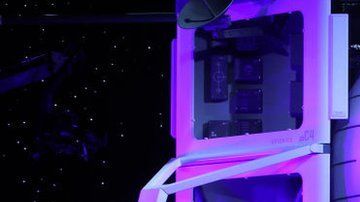 Jeff Bezos presentó la nave espacial.