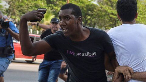 Detenciones en Cuba.