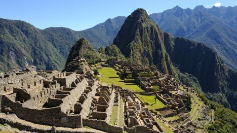 Machu Picchu es patrimonio cultural de la humanidad.
