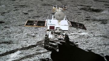 La sonda china Chang'e-4 explora la Luna.