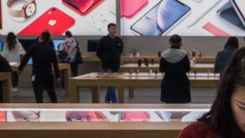Los productos de Apple son apreciados en China.