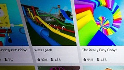 Roblox permite seleccionar avatares.