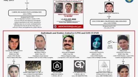 El CJNG tiene una amplia red de lavado de dinero.