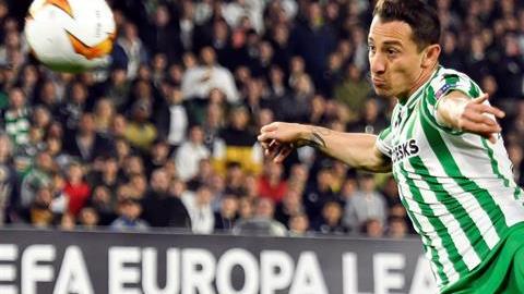 Andrés Guardado jugador mexicano del Betis de Sevilla.