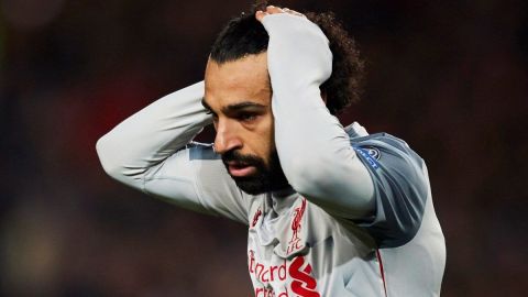 El delantero del Liverpool Mohamed Salah no estará presente en la vuelta ante el Barcelona.