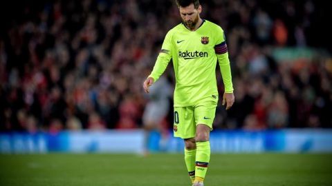 Lionel Messi no aguantó más y lloró en el vestuario de Anfield tras la eliminación de la Champions League