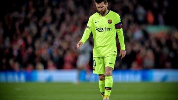 Lionel Messi no aguantó más y lloró en el vestuario de Anfield tras la eliminación de la Champions League