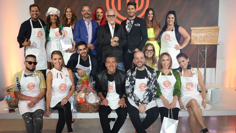 MasterChef Latino junto a la prensa