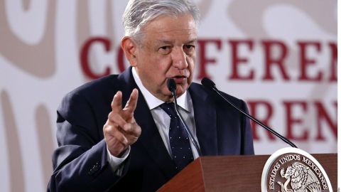 Andrés Manuel López Obrador, presidente de México.