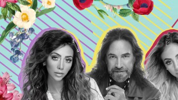 El Buki y sus hijas Marla y Alison.