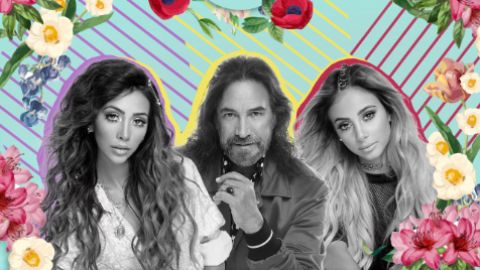 El Buki y sus hijas Marla y Alison.