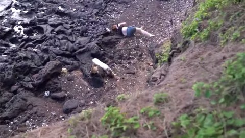 La esposa de Shondurar al caer.