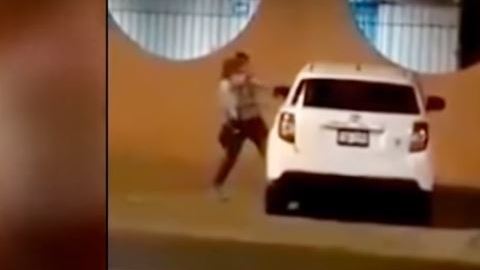 Así reaccionó esta mujer completamente despechada.