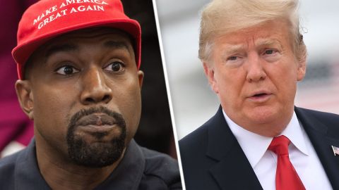 Kanye West y Donald Trump