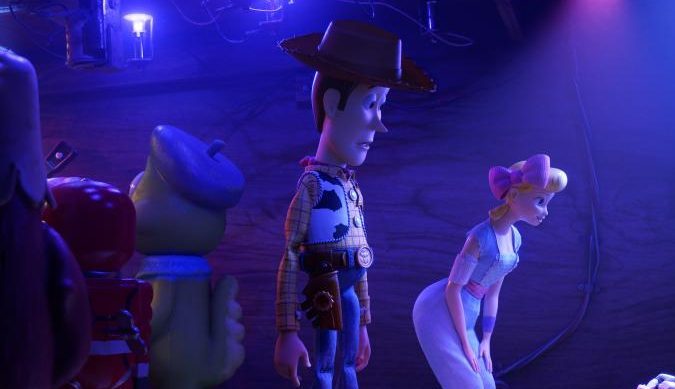 Duke Caboon con Bo Peep y Woody. / Foto: Pixar