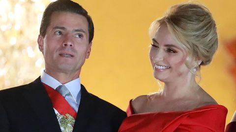 Enrique Peña Nieto y Angélica Rivera.