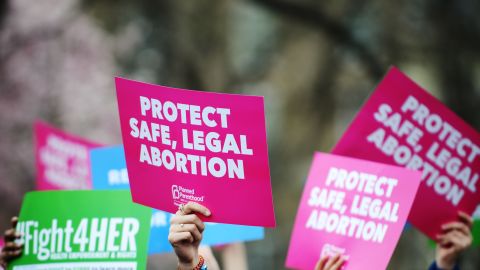 Pro-Choice Rally "Fight4Her" Held Outside White House