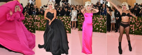 Lady Gaga en la gala del MET.
