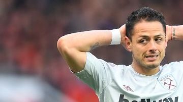 Javier "Chicharito" Hernández y el West Ham podrían tomar caminos separados.