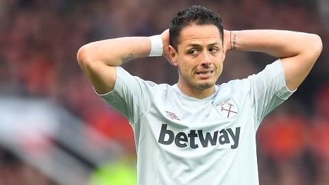 Javier "Chicharito" Hernández y el West Ham podrían tomar caminos separados.