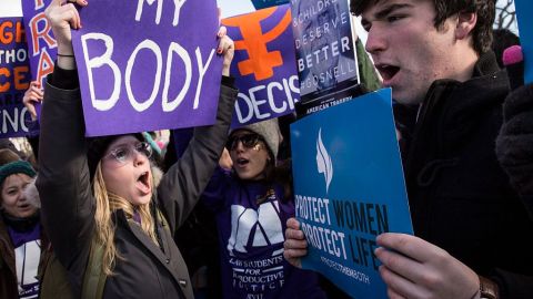 La decisión Roe vs Wade legalizó el aborto en todo el país en el año 1973