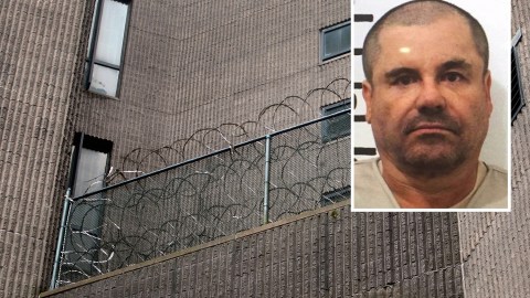 Guzmán Loera está recluido en el llamado "Guantánamo" de Manhattan.