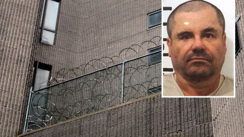 Guzmán Loera está recluido en el llamado "Guantánamo" de Manhattan.