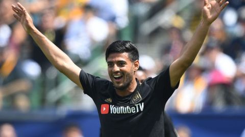 Carlos Vela del club LAFC.