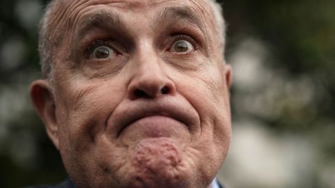 Rudy Giuliani, abogado del presidente Donald Trump.