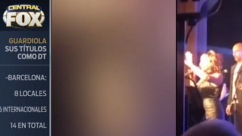 Pep Guardiola sorprendió cantando y bailando al ritmo de "Like a prayer" de Madonna