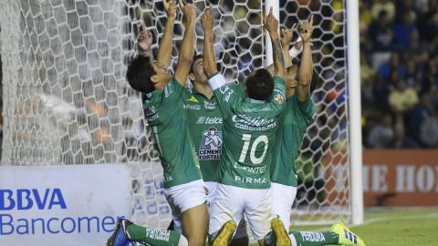 León venció a las Águilas del América que fueron 'locales' en el estadio La Corregidora de Querétaro.
