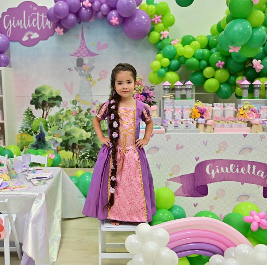Giulietta, la hija de Ana Patricia festejó sus 4 años