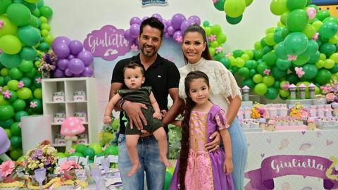 Giulietta, la hija de Ana Patricia festejó sus 4 años