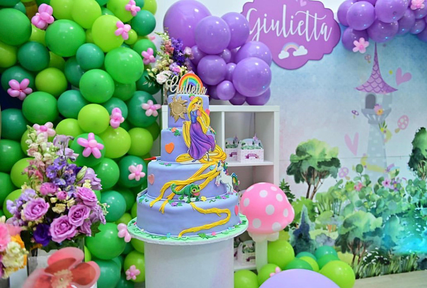 Giulietta, la hija de Ana Patricia festejó sus 4 años