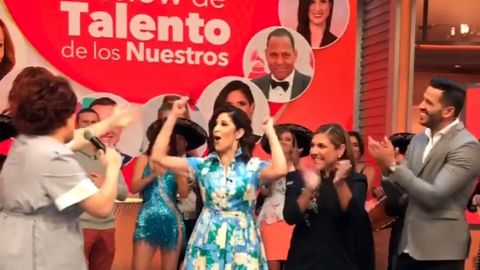 Elyangélica González sorprende en 'Despierta América'